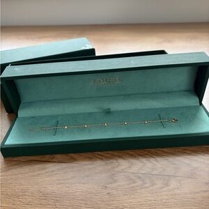 Elegant Gold Bracelet by Jared 14k gold with mini diamonds